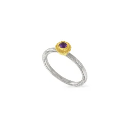 Amethyst Birthstone Ring