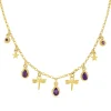 Amethyst Tellurian Gem Necklace