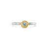Aquamarine Birthstone Ring