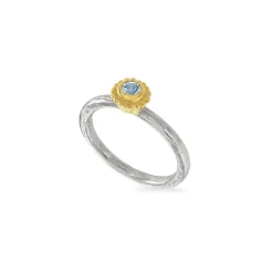 Aquamarine Birthstone Ring