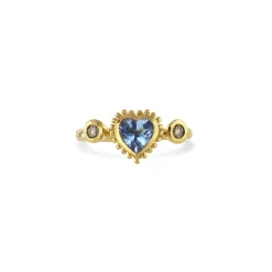 Aquamarine Tutti Frutti Ring
