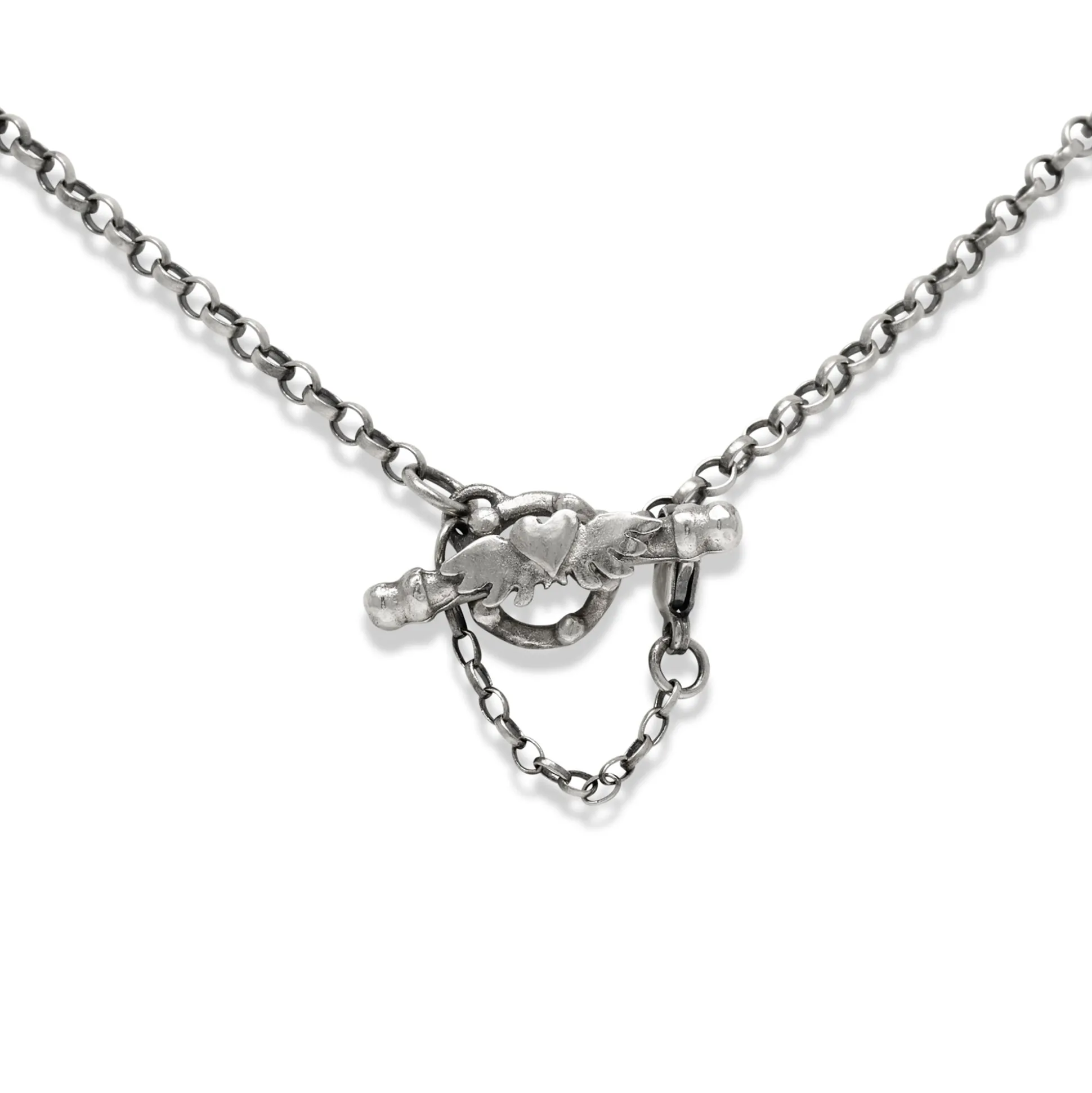 Bond Leaf Necklace | Algerian Loveknot | Sophie Harley London