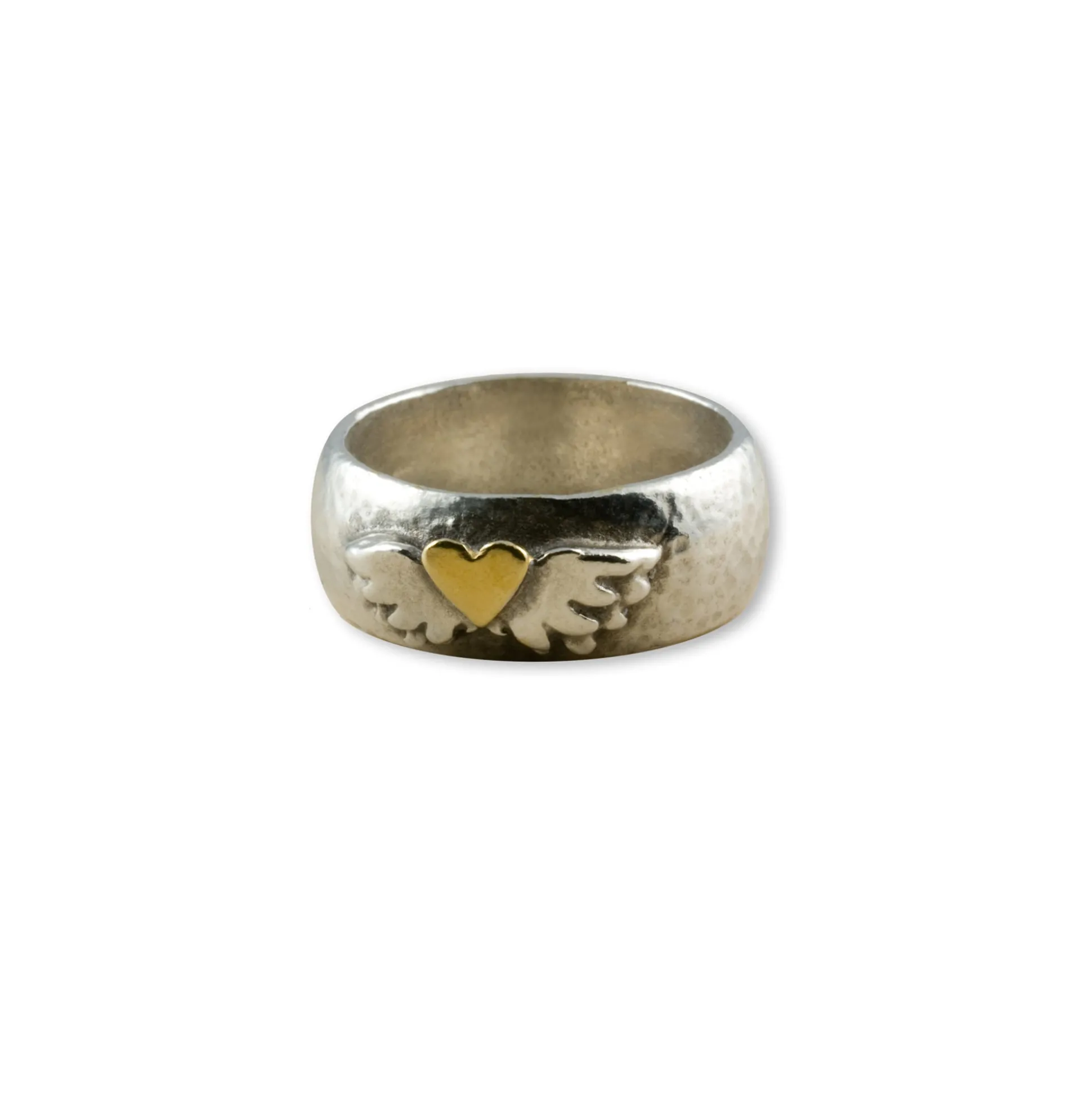 Byzantine Winged Heart Ring