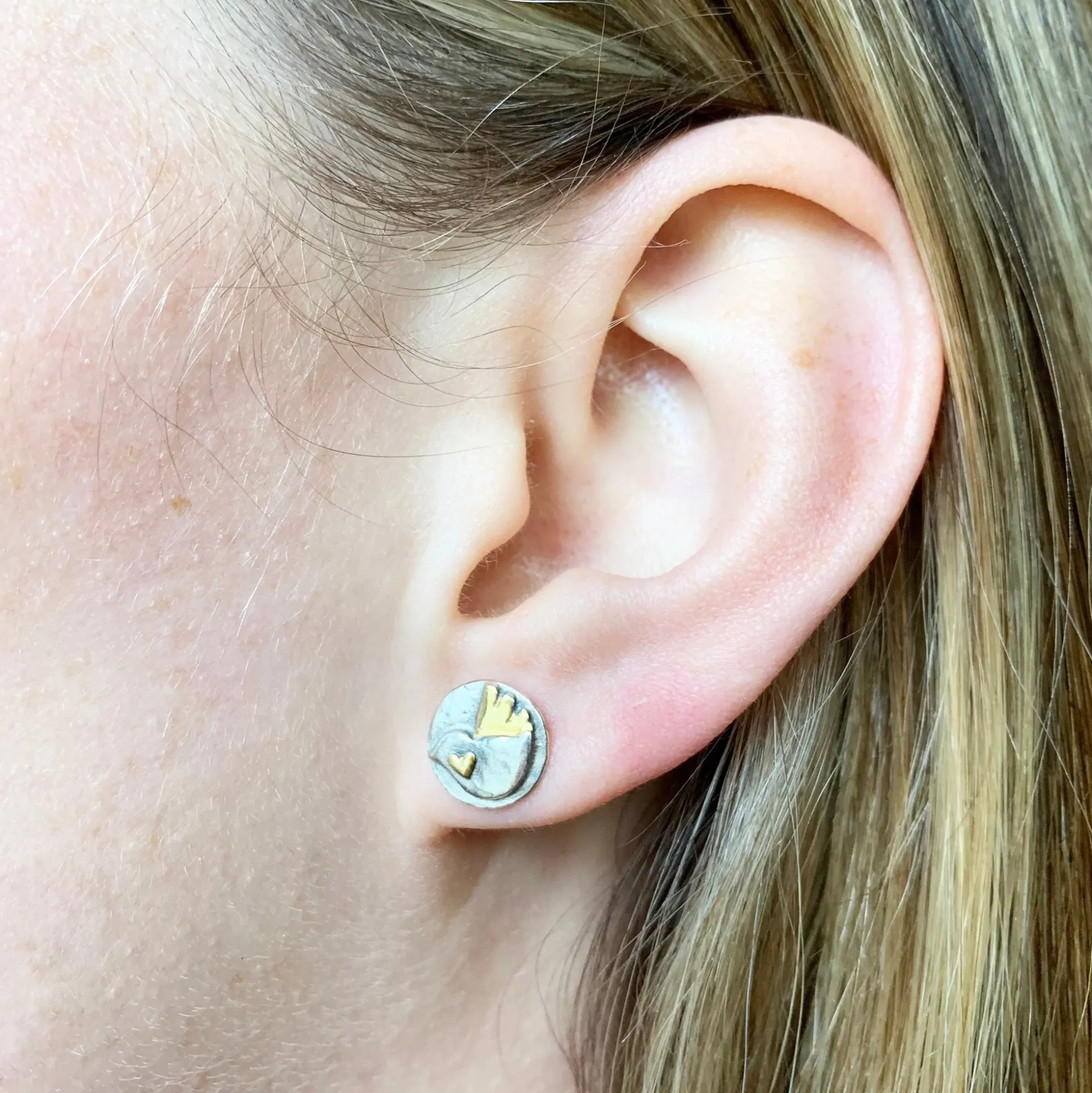 Chickadee Stud Earrings