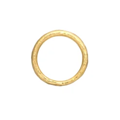 Chubby Hammered Ring