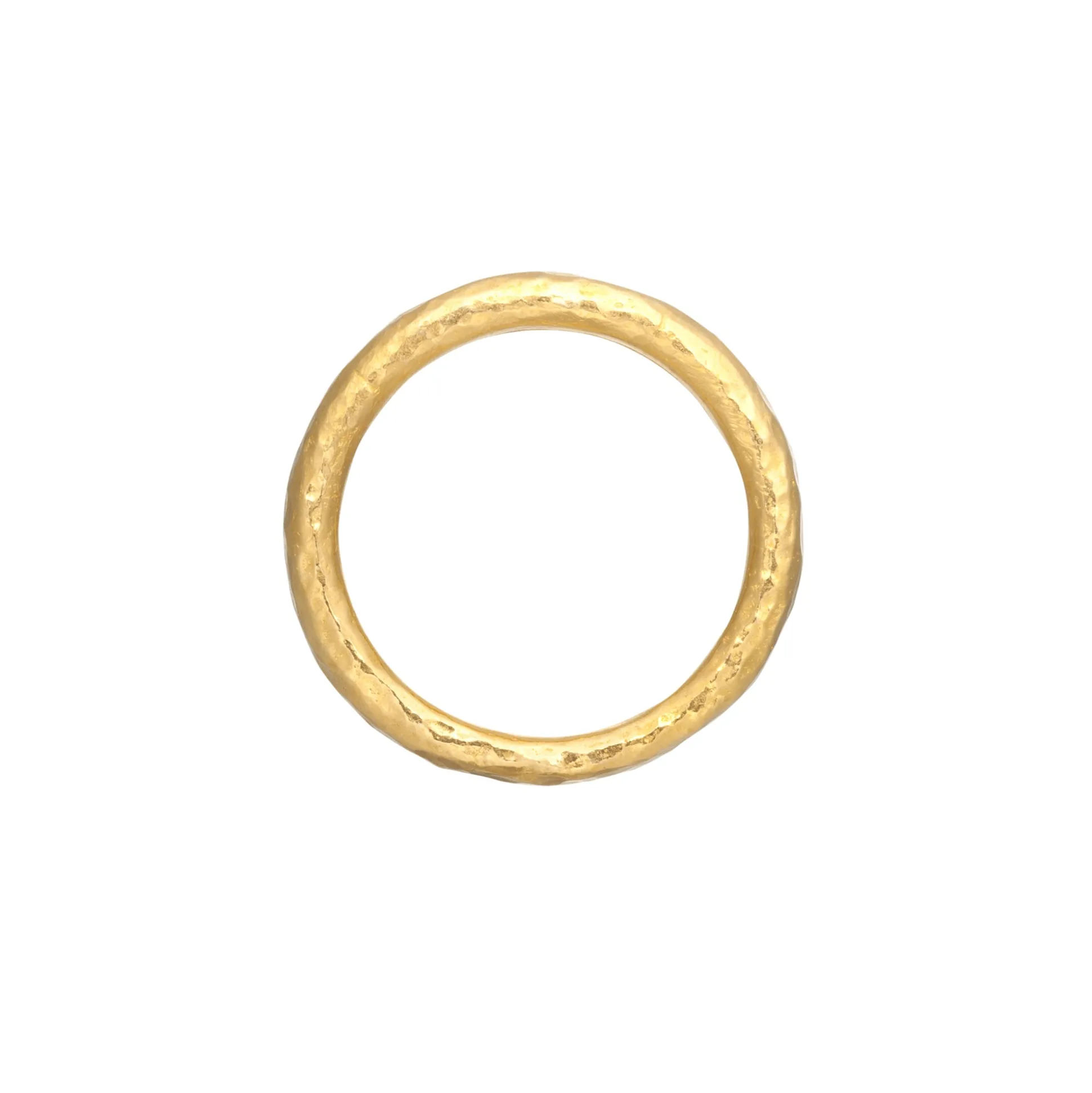 Chubby Hammered Ring
