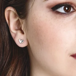 Chubby Heart Earrings | Cult Classics | Sophie Harley London