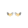 Chubby Winged Heart Earrings | Cult Classics | Sophie Harley London