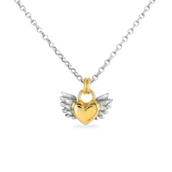 Chubby Winged Heart Necklace | Cult Classics | Sophie Harley