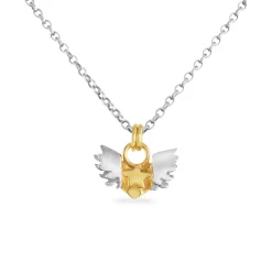 Chubby Winged Heart Necklace | Cult Classics | Sophie Harley