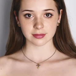 Classic Winged Heart Drop Necklace