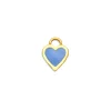 Cornflower Blue Classic Heart Charm