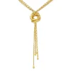 18ct Gold Algerian Love Knot Necklace | Sophie Harley London