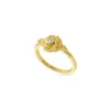18ct Gold & Diamond Tiny Algerian Loveknot Ring