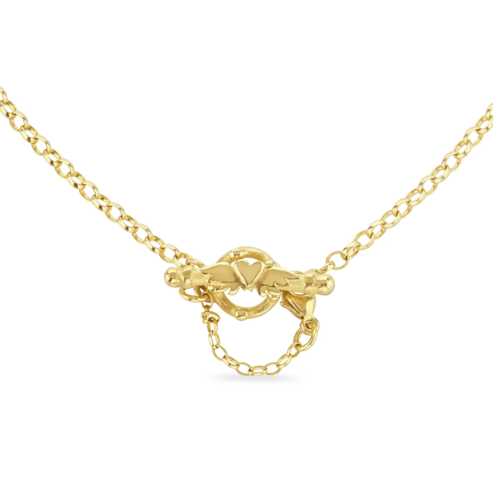 18ct Solid Gold Fine Oval Belcher Chain