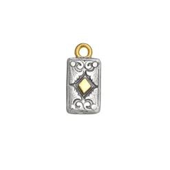 Diamond Card Charm
