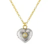 Diamond Love Locket Necklace