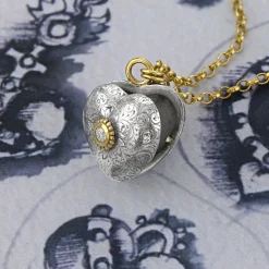 Diamond Love Locket Necklace