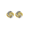 Diamond Mini Algerian Loveknot Earrings