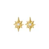 Diamond North Star Stud Earrings