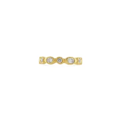 Diamond Ripple Ring
