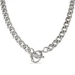 Double French Curb Necklace
