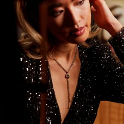 Fine Mini Loveknot Necklace | Algerian Loveknot | Sophie Harley London