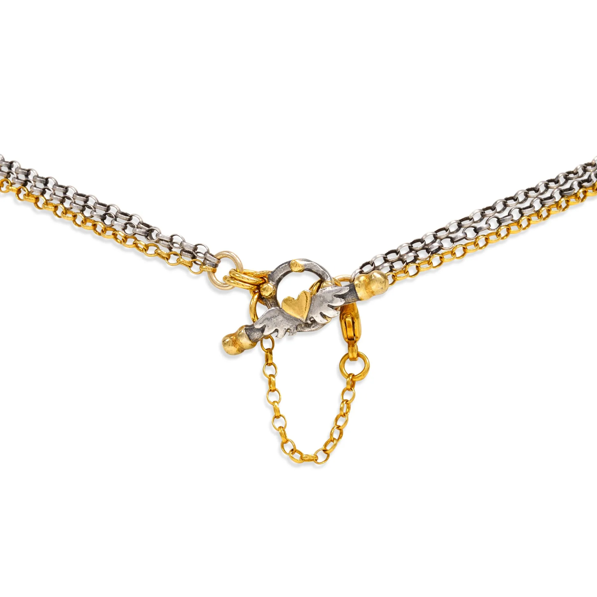 Fine Mini Loveknot Necklace | Algerian Loveknot | Sophie Harley London
