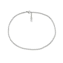 Fine Oval Anklet Chain