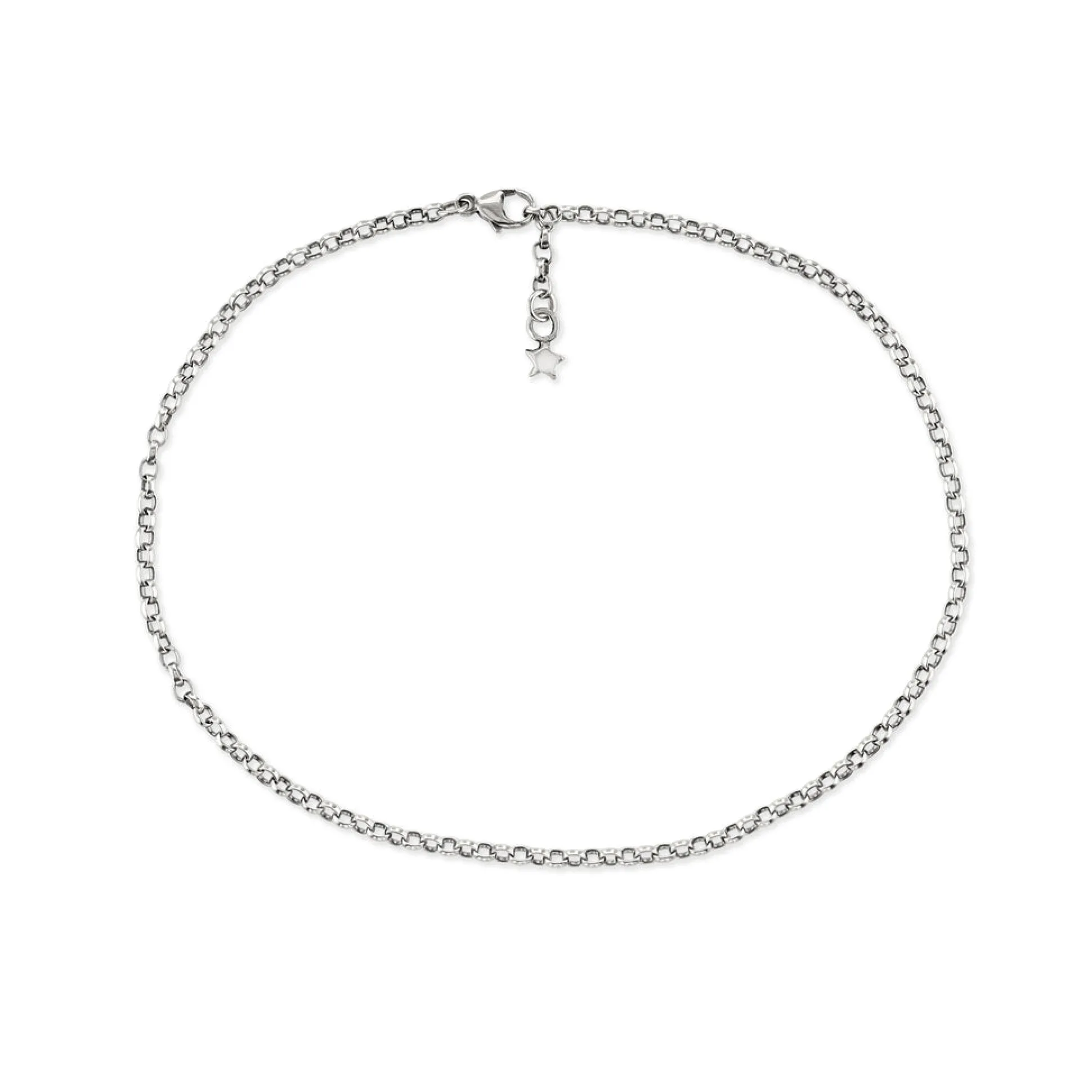 Fine Oval Anklet Chain