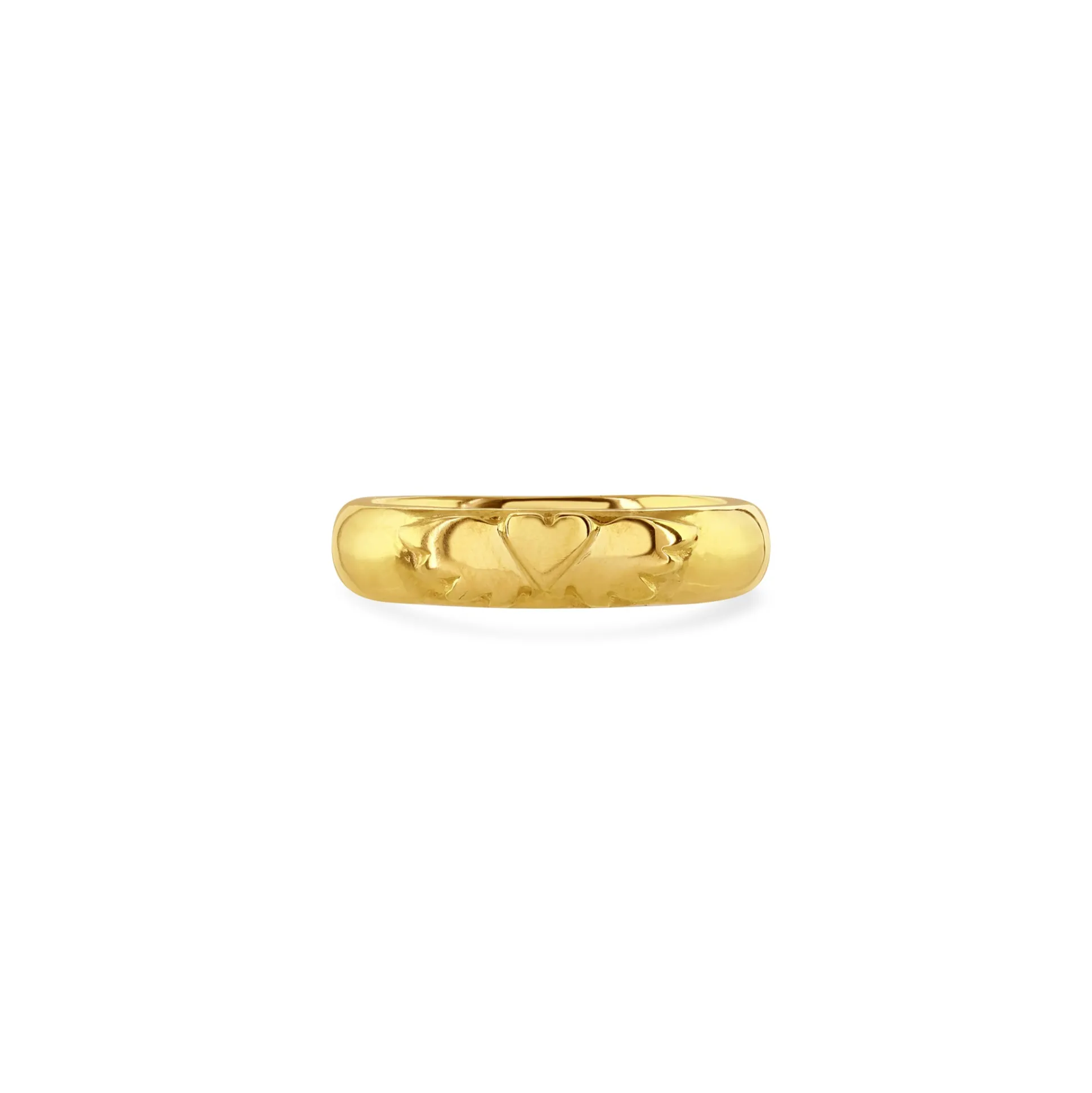 Fine Winged Heart Ring