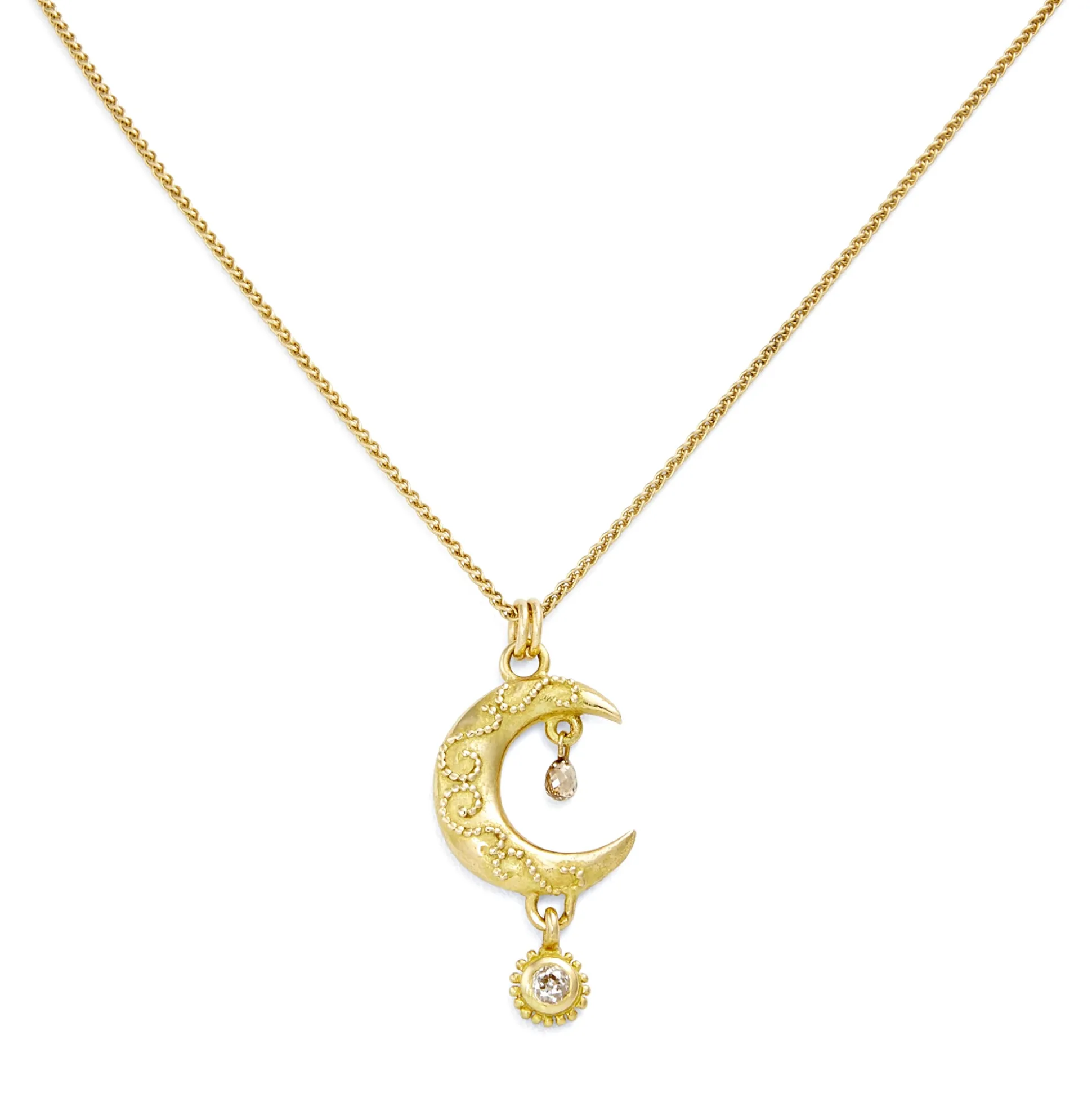 Gold & Diamond Celena Necklace