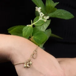 Gold & Diamond Cosmic Cluster Bracelet | Sophie Harley London