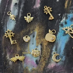 Gold & Diamond North Star Charm