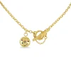 Gold & Diamond Pod Charm Necklace