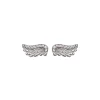 Gold & Diamond Venetian Wing Studs | Sophie Harley London