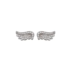 Gold & Diamond Venetian Wing Studs | Sophie Harley London