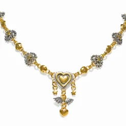 Halo Charm Strand Necklace