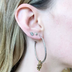 Halo Heart Hoop Earrings | Cult Classics | Sophie Harley London