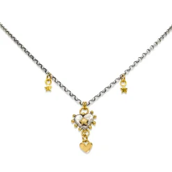 Halo Heart Necklace