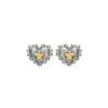 Halo Heart Stud Earrings | Cult Classics | Sophie Harley London