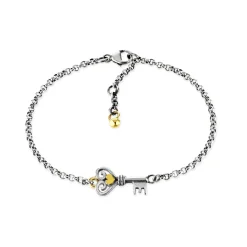 Heart Key Bracelet