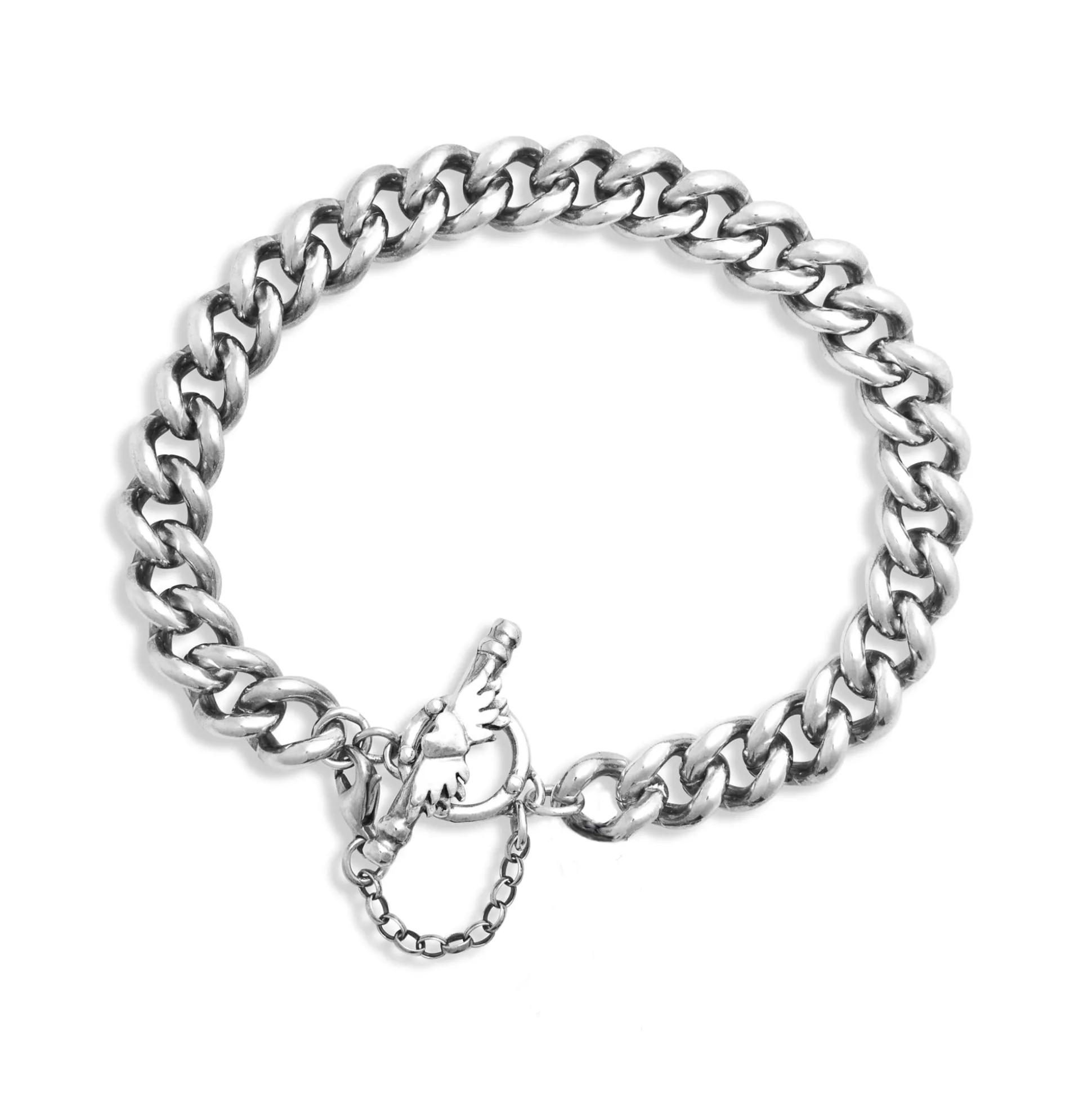 Heavy Classic Curb Chain Bracelet