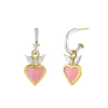 Highbury Heart Mini Hoop Earrings