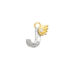 J With Diamond Charm