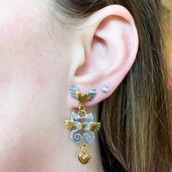 Kissing Seahorse Earrings