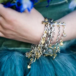 Large Layered Heart Bracelet | Cult Classics | Sophie Harley London