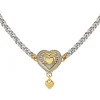 Layered Winged Heart Necklace