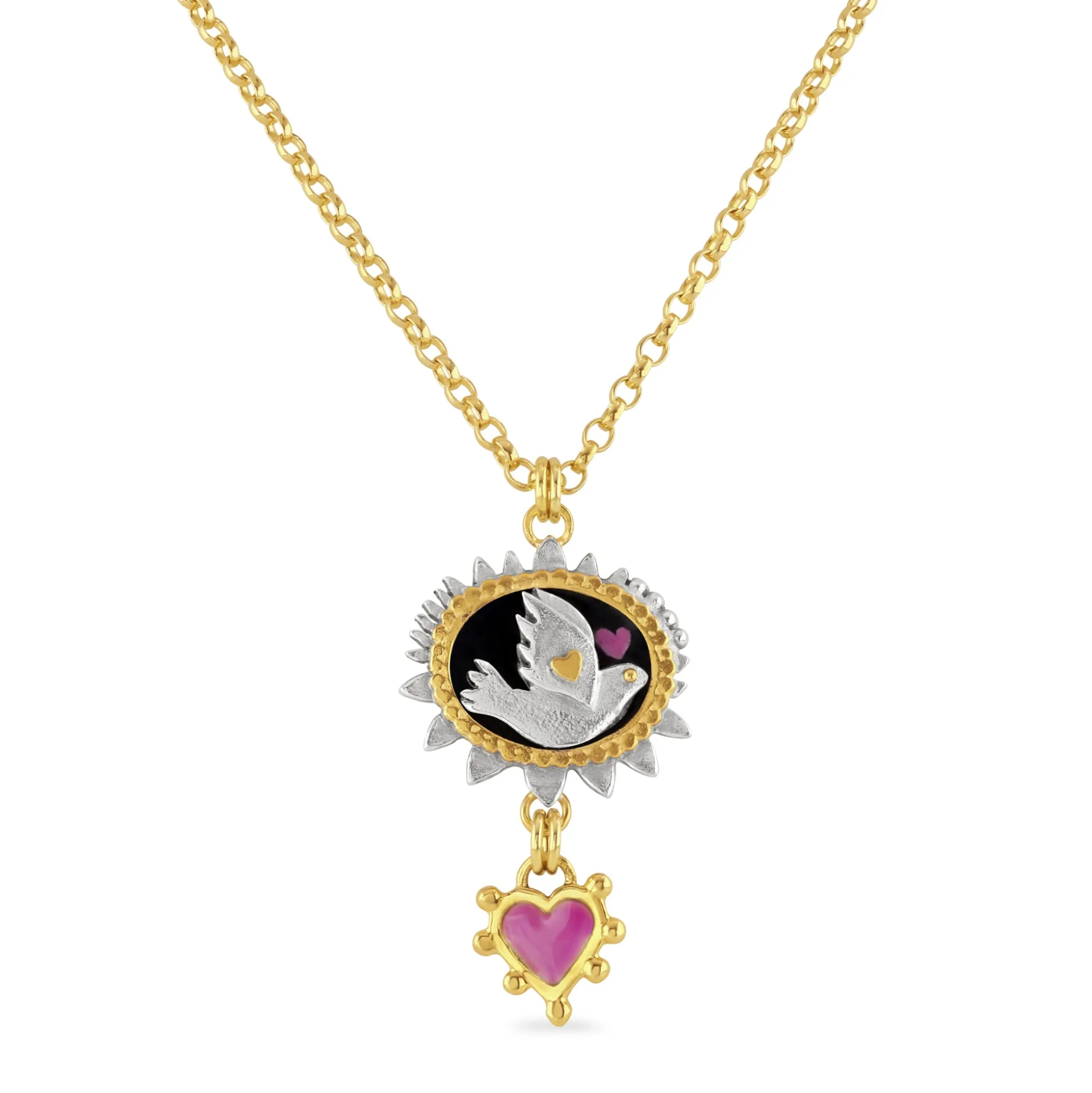 Limited Edition Black Mythic Bird Necklace