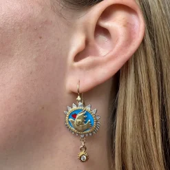 Limited Edition Diamond Mythic Bird Earrings